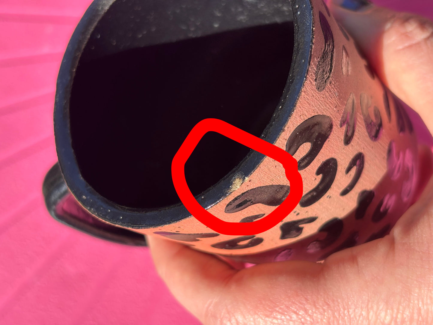 *Second* Ombre Small Cheetah Mug