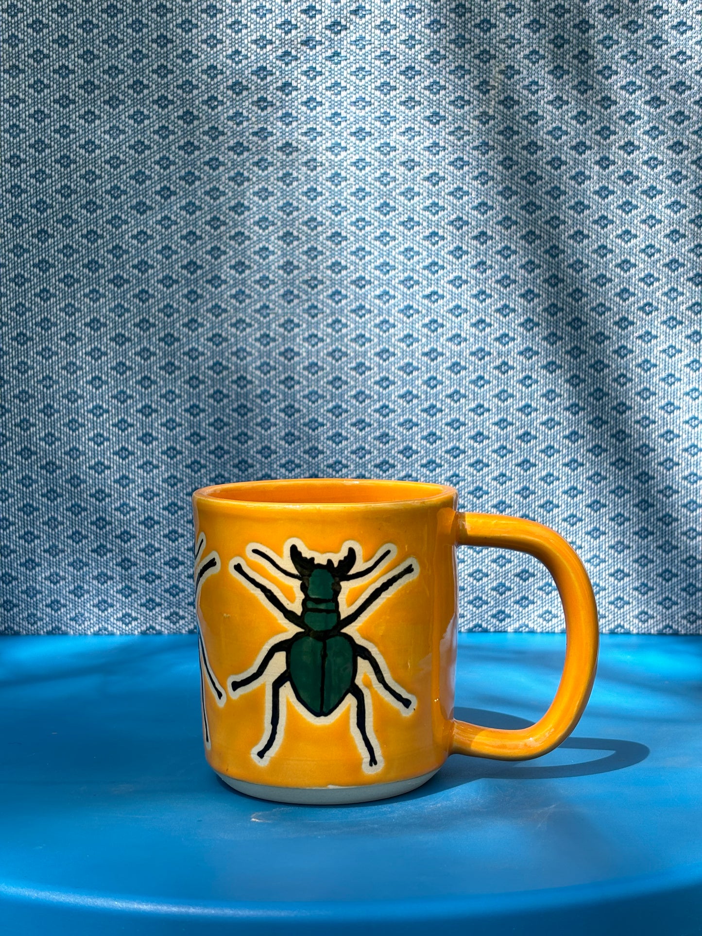 Beetle Tangerine Mug