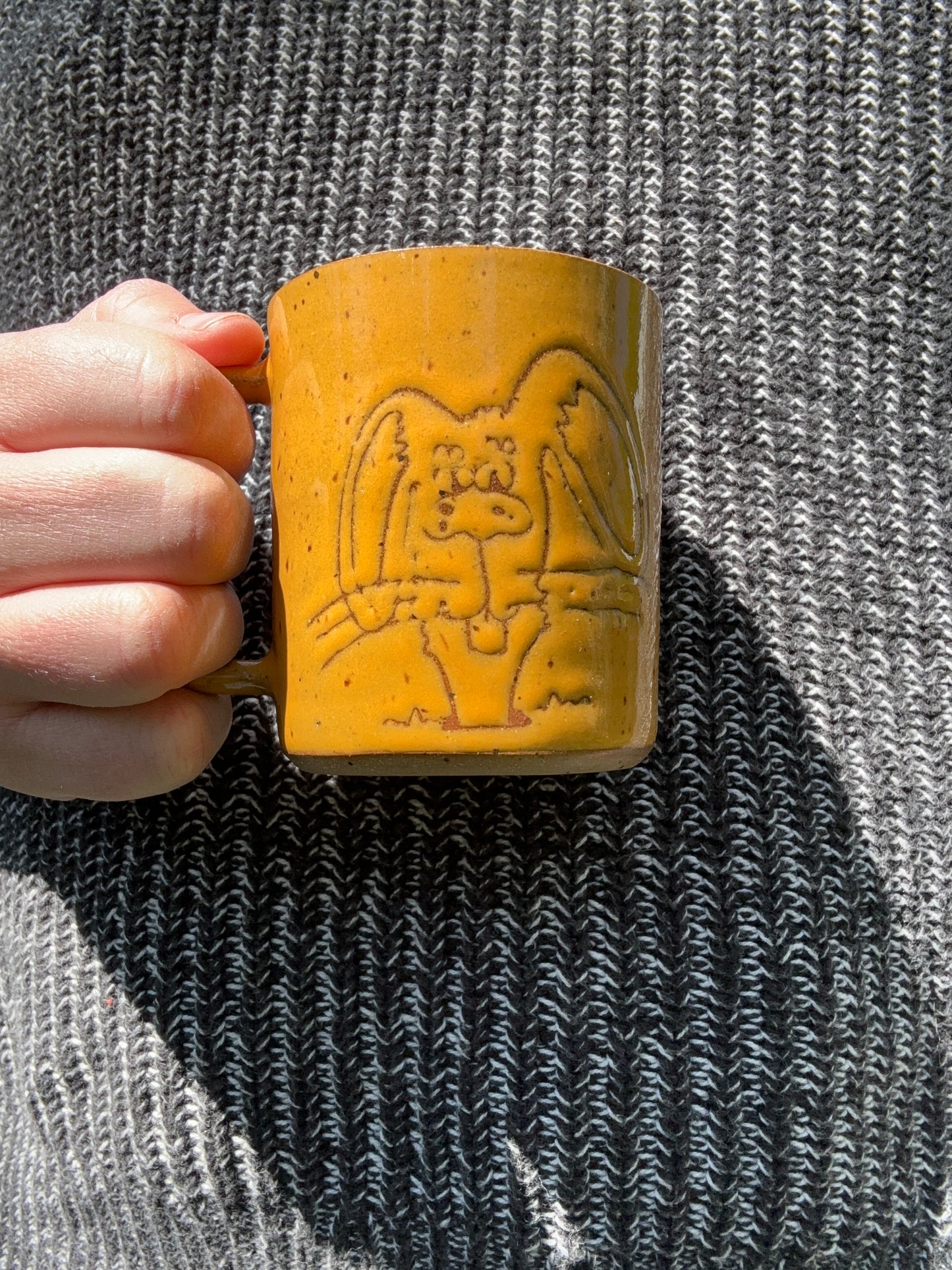 F(M)F x Kim Fetzer Rabbit Mug