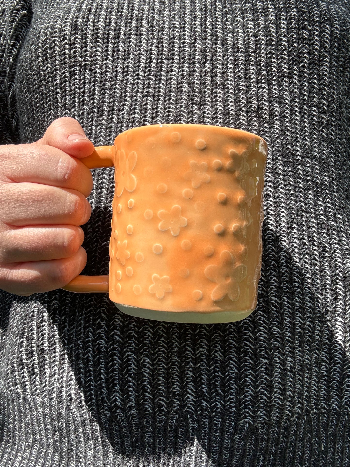 *Second* Melon Flower and Dot Mug