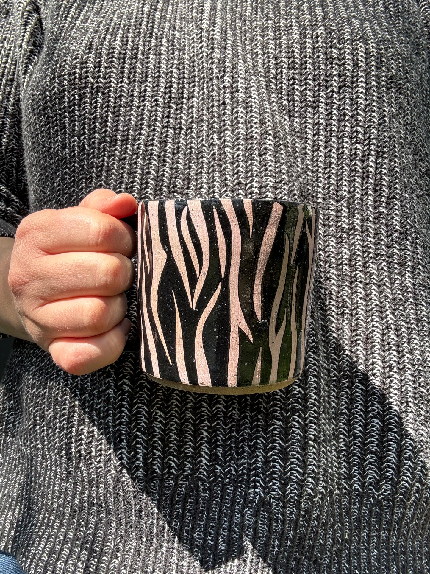 Ombre Large Tiger Mug